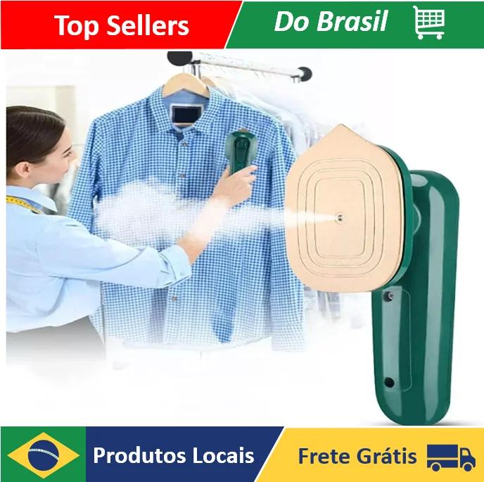 Mini Ferro De Passar Portátil Para Viagem Cabe Na Mala Roupa