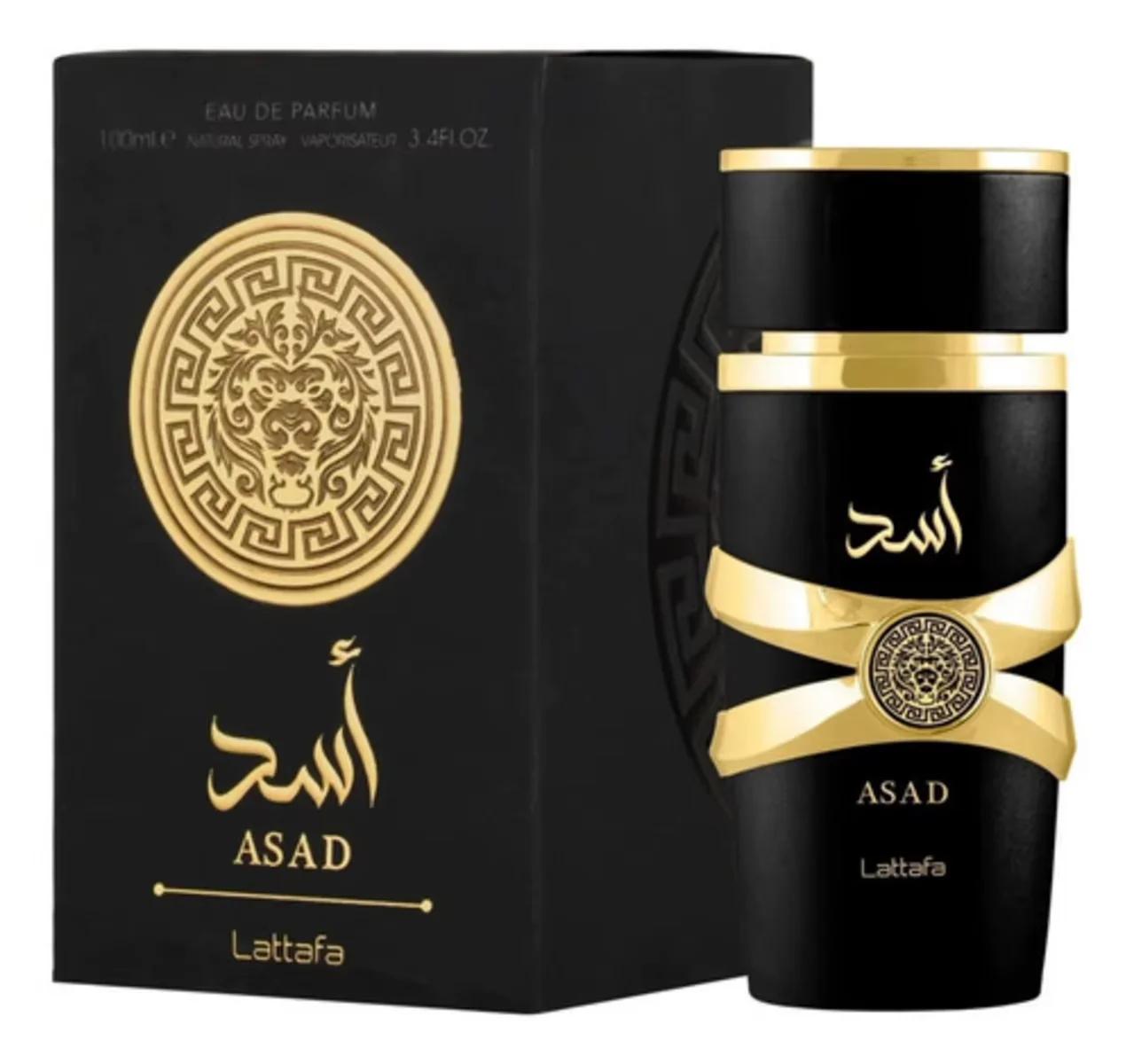 Perfume Árabe Lattafa Asad Masculino Original 100ml 15ml 5ml
