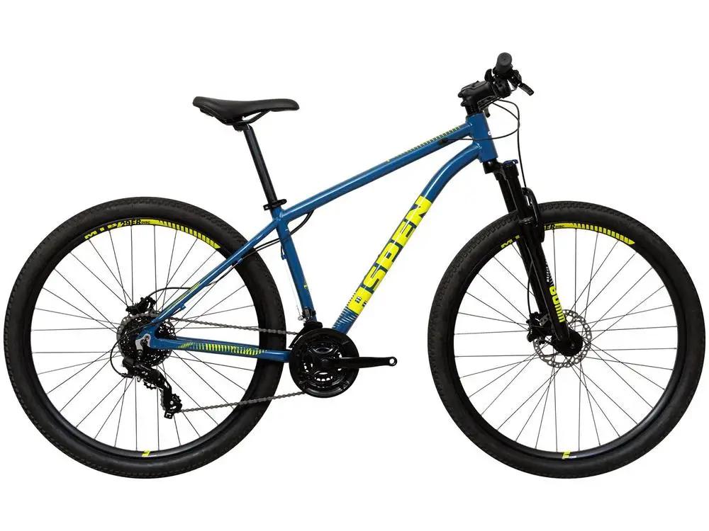 Bicicleta Aro 29" Caloi Aspen Freio a Disco Hidráulico 24 Marchas Câmbio Shimano