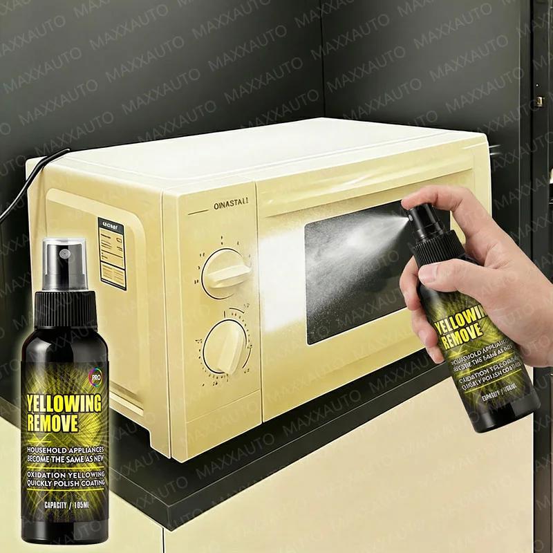Removedor de amarelecimento de plástico, reparo de arranhões, eletrodomésticos, unidades ac, geladeira, banheiro, volta ao brilho branco, polimento de longa duração, cuidados limpos