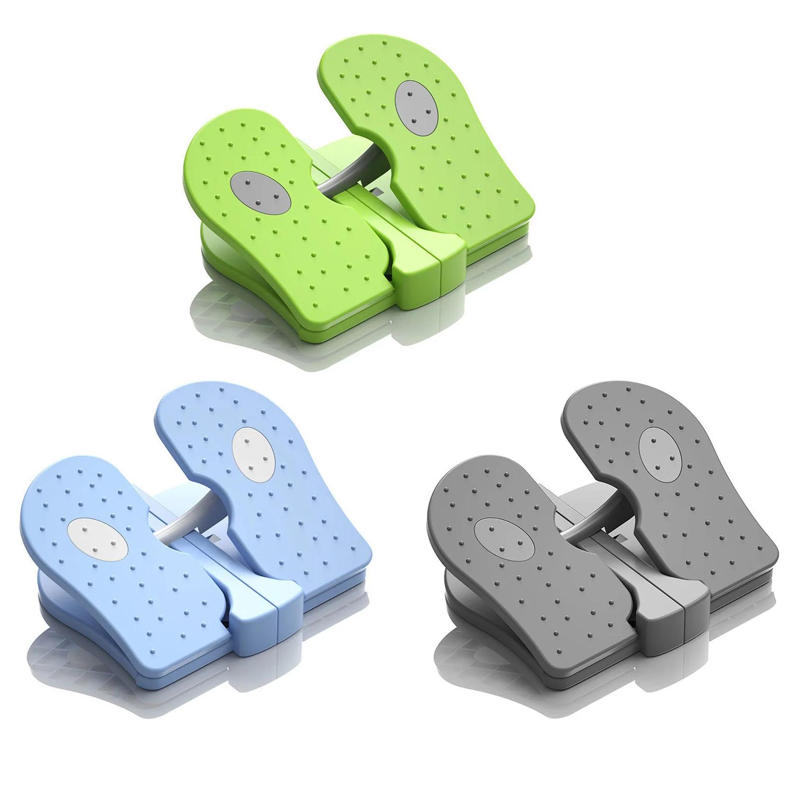 Mini Stepper Arco-Íris para Alongamento de Pernas, Compacto e Dobrável, Stepper para Exercícios Aeróbicos e Alongamento de Panturrilhas