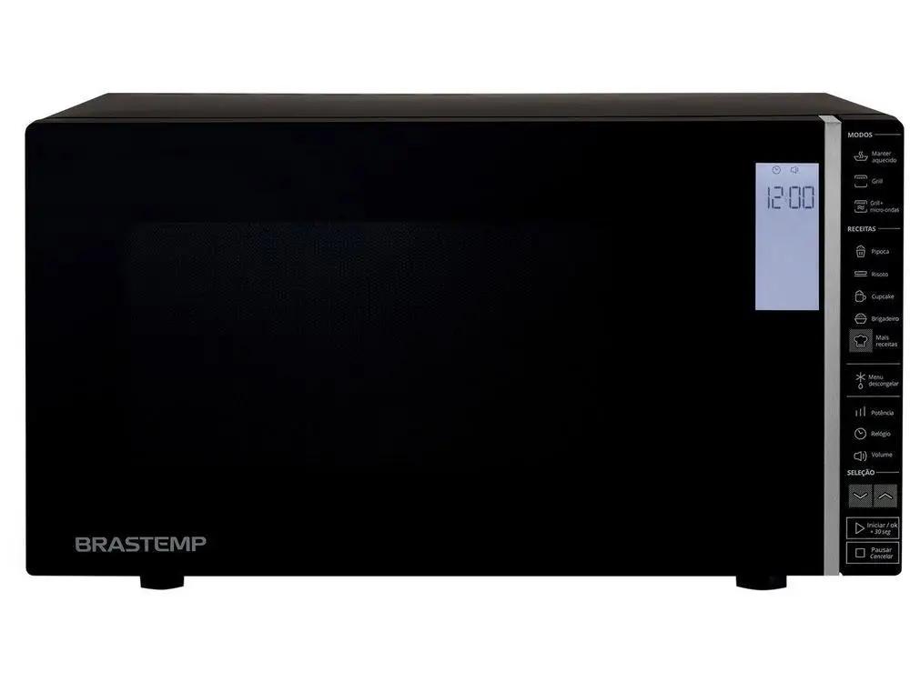 Micro-ondas Brastemp 32L Preto com Grill BMG45AE - 220V