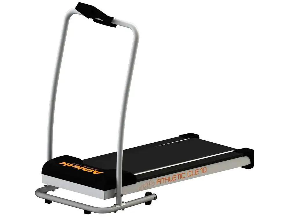Esteira Ergométrica Elétrica Dobrável Athletic CLE 10 Vel. Máxima 10km/h - Bivolt