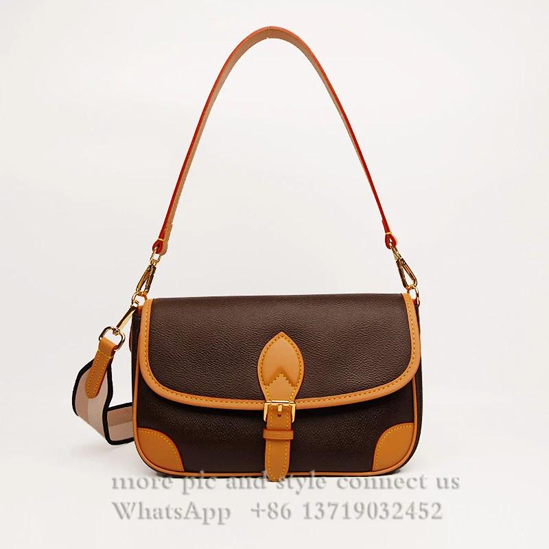 Sacos de designer de alta qualidade bolsa crossbody feminina bolsa de luxo moda leitura bolsa de ombro bolsa baguete de couro com caixa de presente