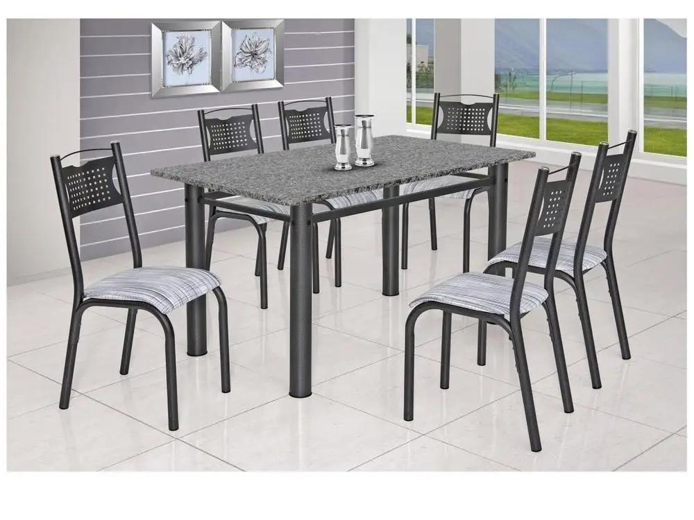 Mesa de Cozinha 6 Cadeiras 6 Lugares