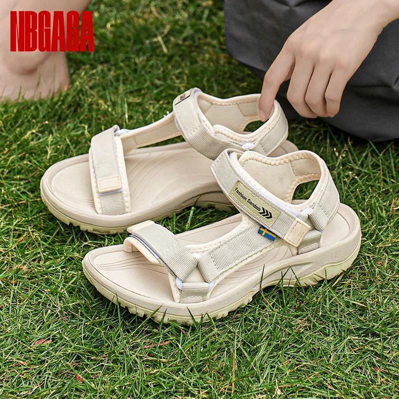 Sandálias atléticas ao ar livre femininas esportes caminhada de secagem rápida antiderrapante leve confortável praia caminhadas sandálias planas casuais