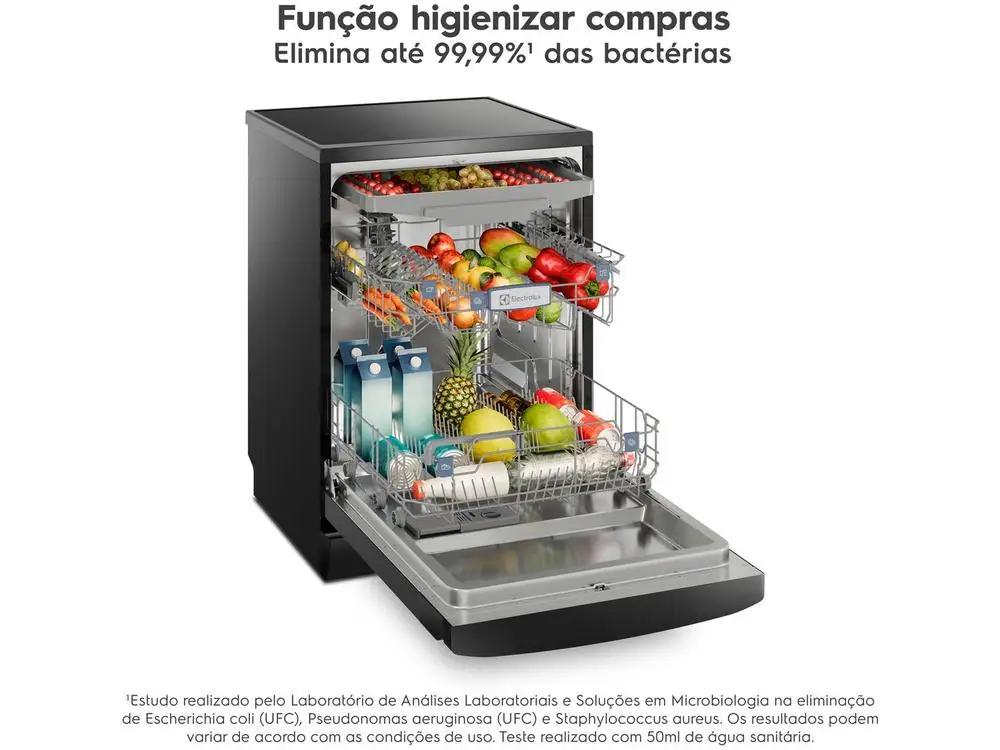 Lava-louças Electrolux 14 Serviços Função Higienizar Experience LL14P - 110V