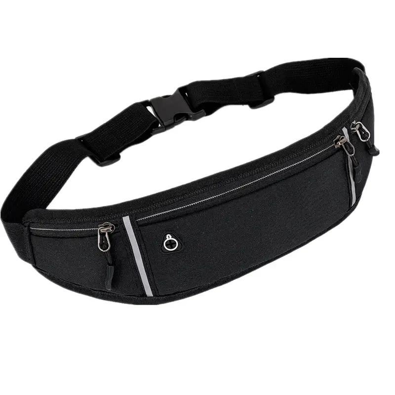 Professional Running Waist Bag Sports Belt Pouch Mobile Phone Case Homens Mulheres Bolsa Escondida Gym Sports Bags Running Pack