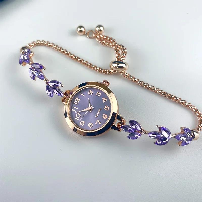 Mulheres elegantes relógios de luxo strass pulseira relógio de quartzo reloj mujer meninas relógio presente (sem caixa)