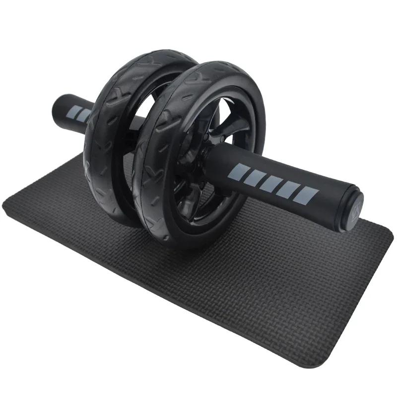 Equipamento de fitness com rolo abs de grande qualidade, 15cm, mudo, antiderrapante, roda abdominal, exercício ab, treino, academia, músculo