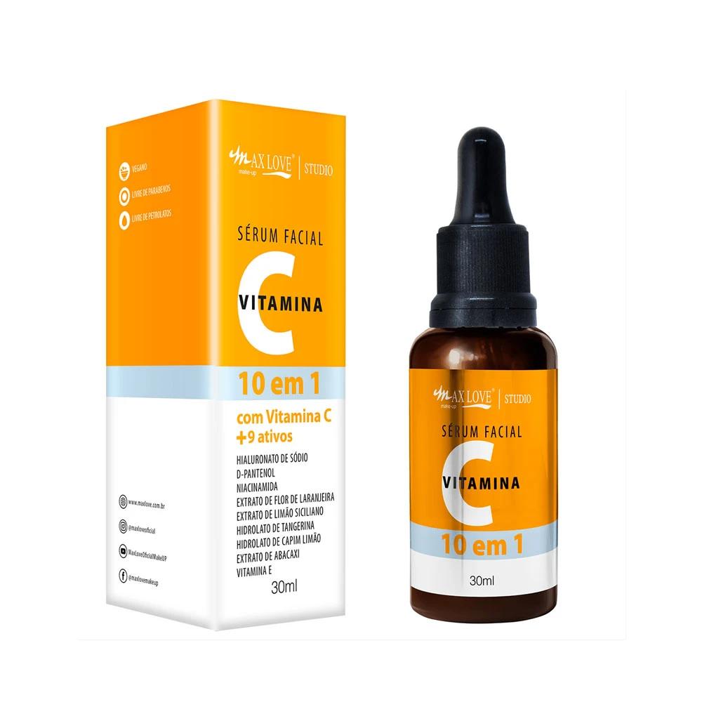Sérum Facial Vitamina C 10 em 1 Max Love